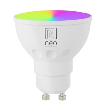 Immax NEO 07724CDO - SET 3x LED RGB+CCT Bombilla regulable GU10/6W/230V 2700-6500K Wi-Fi Tuya + control remoto