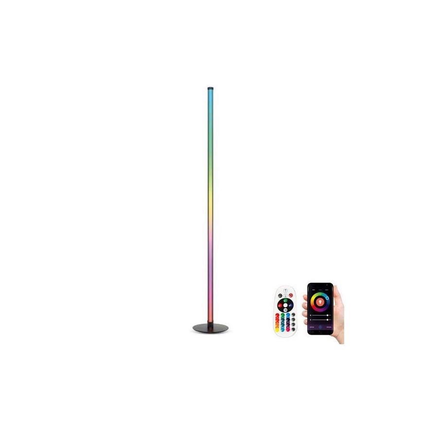 Immax NEO 07776L - Lámpara de pie LED RGB regulable AMBIENTE LED/12W/230V Wi-Fi Tuya + control remoto