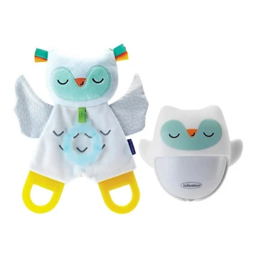 Infantino - Luz nocturna con un juguete luminoso Owl