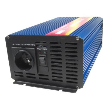 Inversor de tensión 1000W/12V/230V