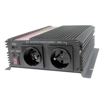 Inversor de tensión 1000W/24/230V