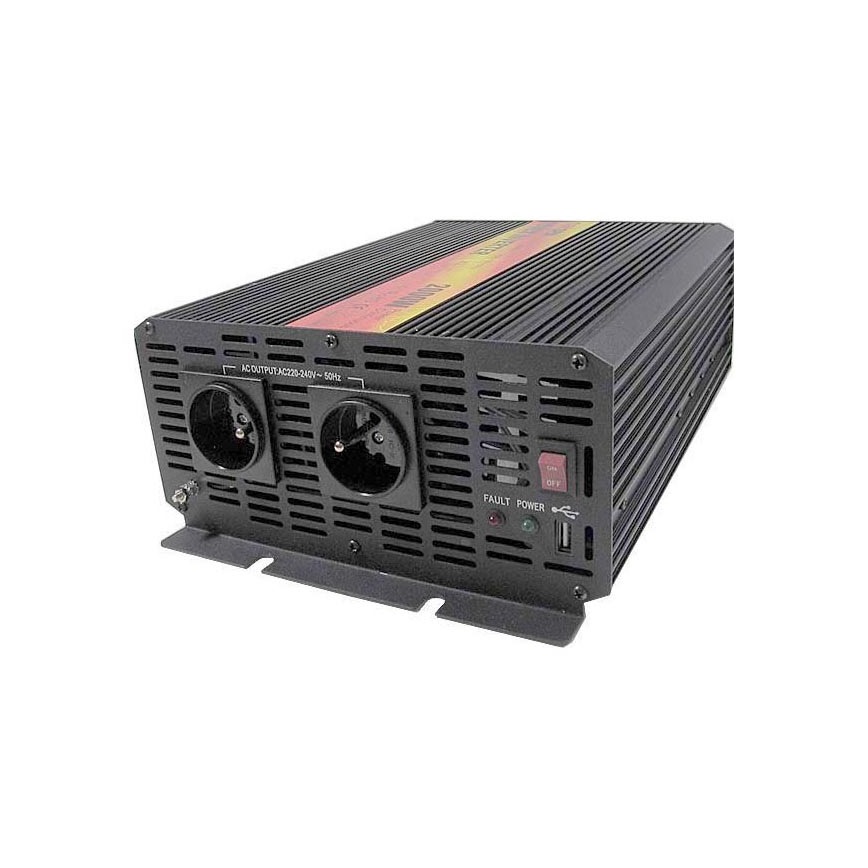 Inversor de tensión 2000W/24V/230V