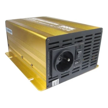 Inversor de tensión 600W/24V/230V