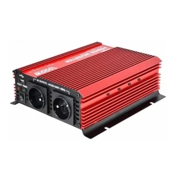 Inversor de tensión CARSPA 1000W/24/230V + USB