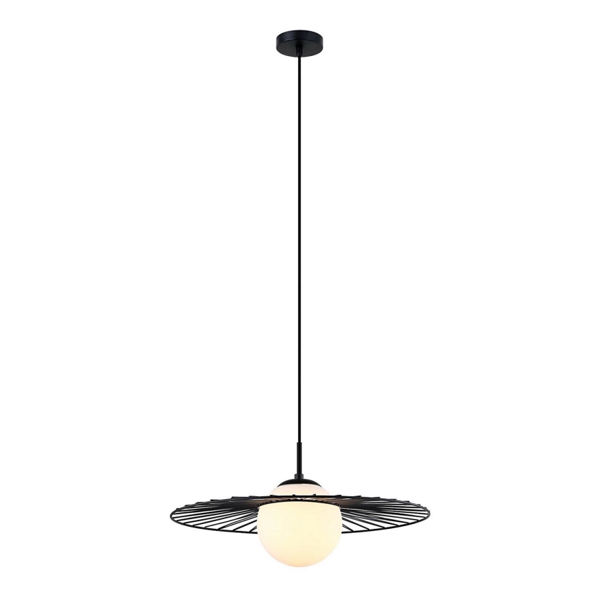 ITALUX - Lámpara colgante SALLY 1xE27/40W/230V negro