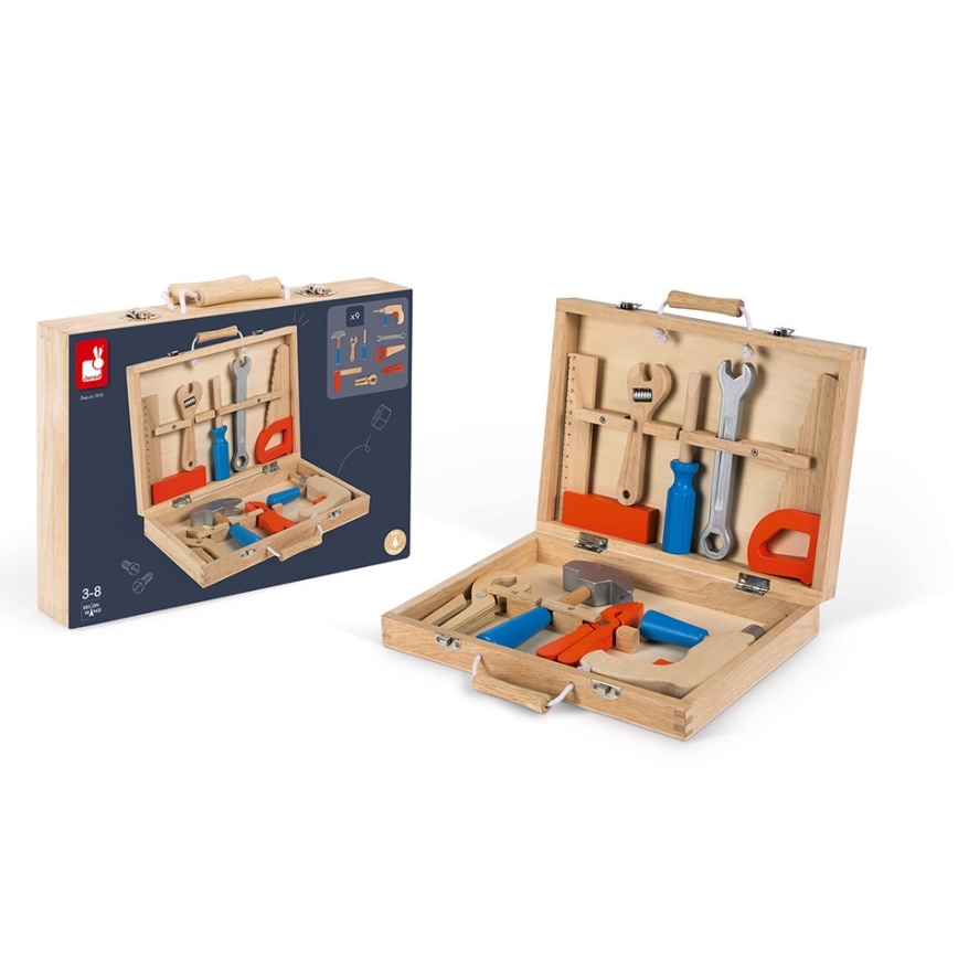 Janod - Caja de herramientas BRICOKIDS