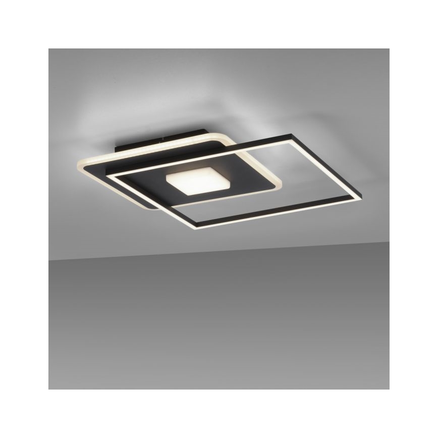 JUST LIGHT. 15045-18 - Plafón LED regulable DOMINO LED/26W/230V