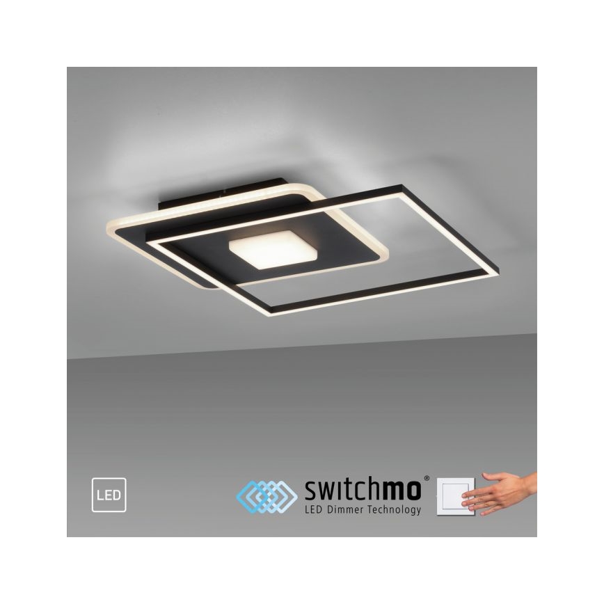 JUST LIGHT. 15045-18 - Plafón LED regulable DOMINO LED/26W/230V