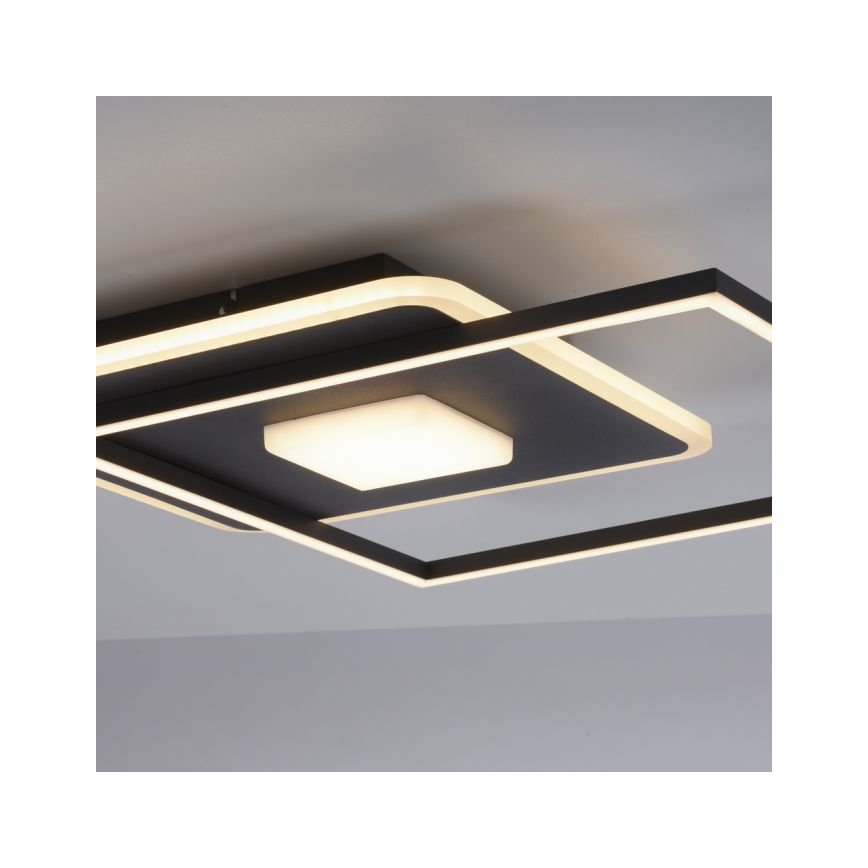 JUST LIGHT. 15045-18 - Plafón LED regulable DOMINO LED/26W/230V