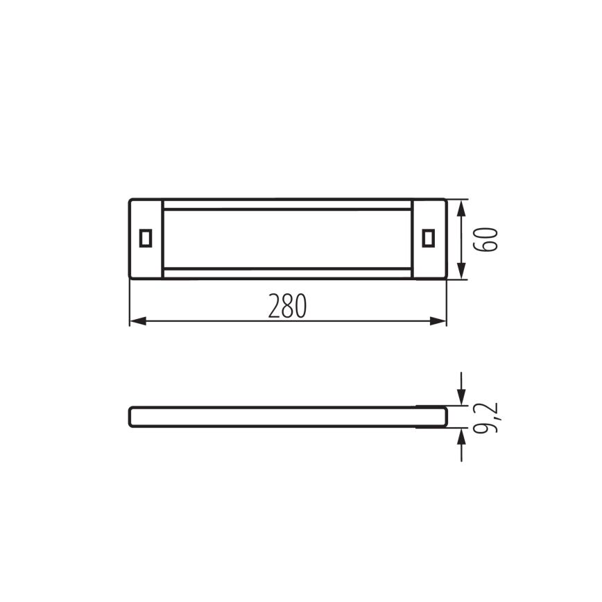 Iluminación LED regulable para muebles con sensor de movimiento DAXA LED/5W/24V 3000/4000/5500K