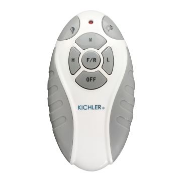 Kichler - Ventilador de techo LED regulable PHREE LED/10W/230V blanco + control remoto