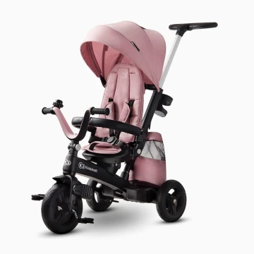 KINDERKRAFT - Triciclo infantil 5v1 EASYTWIST rosa/negro