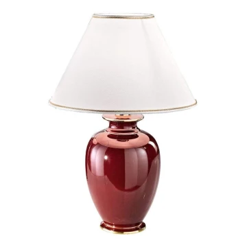 Kolarz 0014.73.7 - Lámpara de mesa BORDEAUX 1xE27/100W/230V