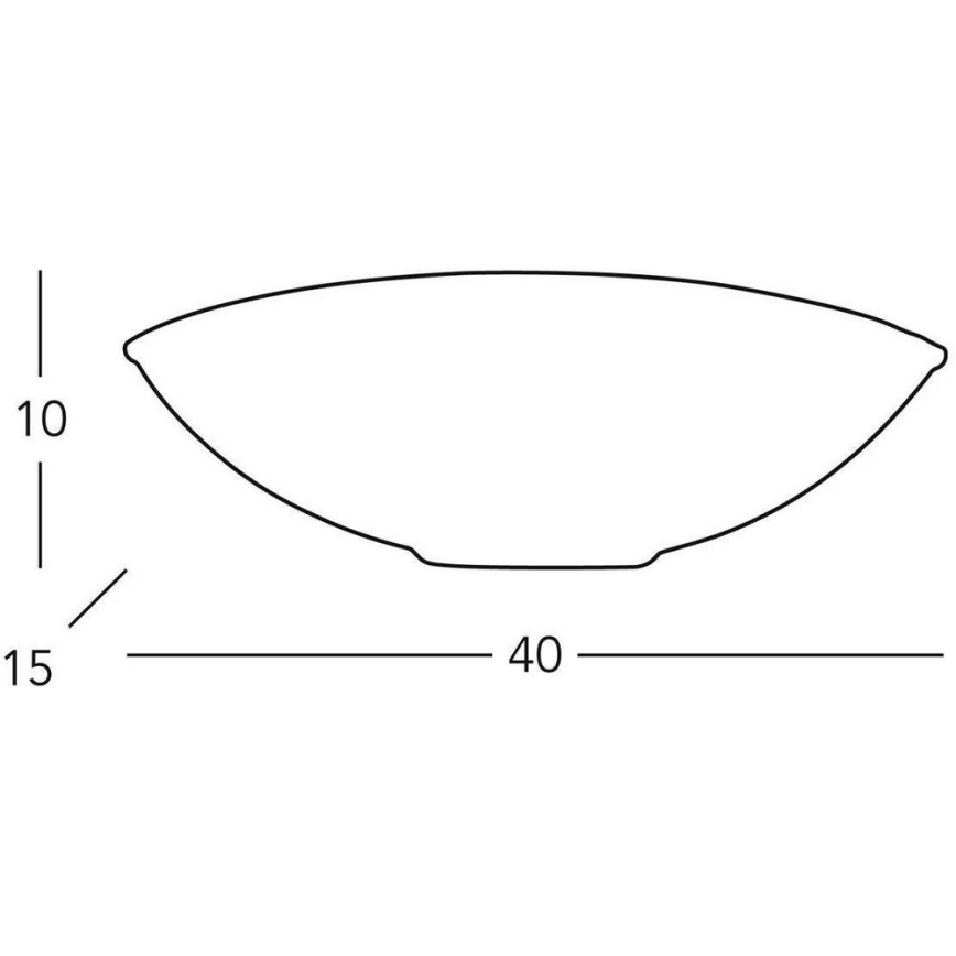 Kolarz 588.65 - Aplique BISQUITT 1x E27/75W/230V