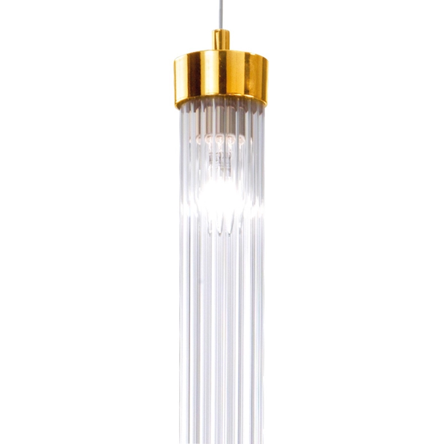 Kolarz 6009.30130 - Lámpara colgante de cable RAGGIO 1xE14/25W/230V oro 24K