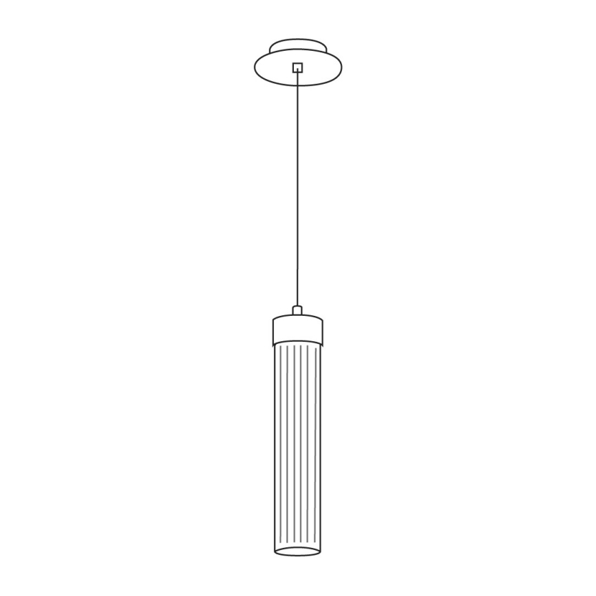 Kolarz 6009.30130 - Lámpara colgante de cable RAGGIO 1xE14/25W/230V oro 24K