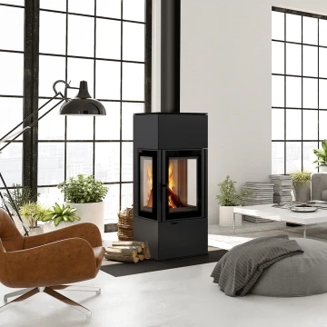 Kratki - Chimenea de acero 8kW 150mm