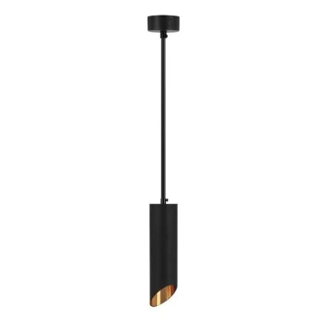 Lámpara colgante 1xGU10/35W/230V 30 cm negro