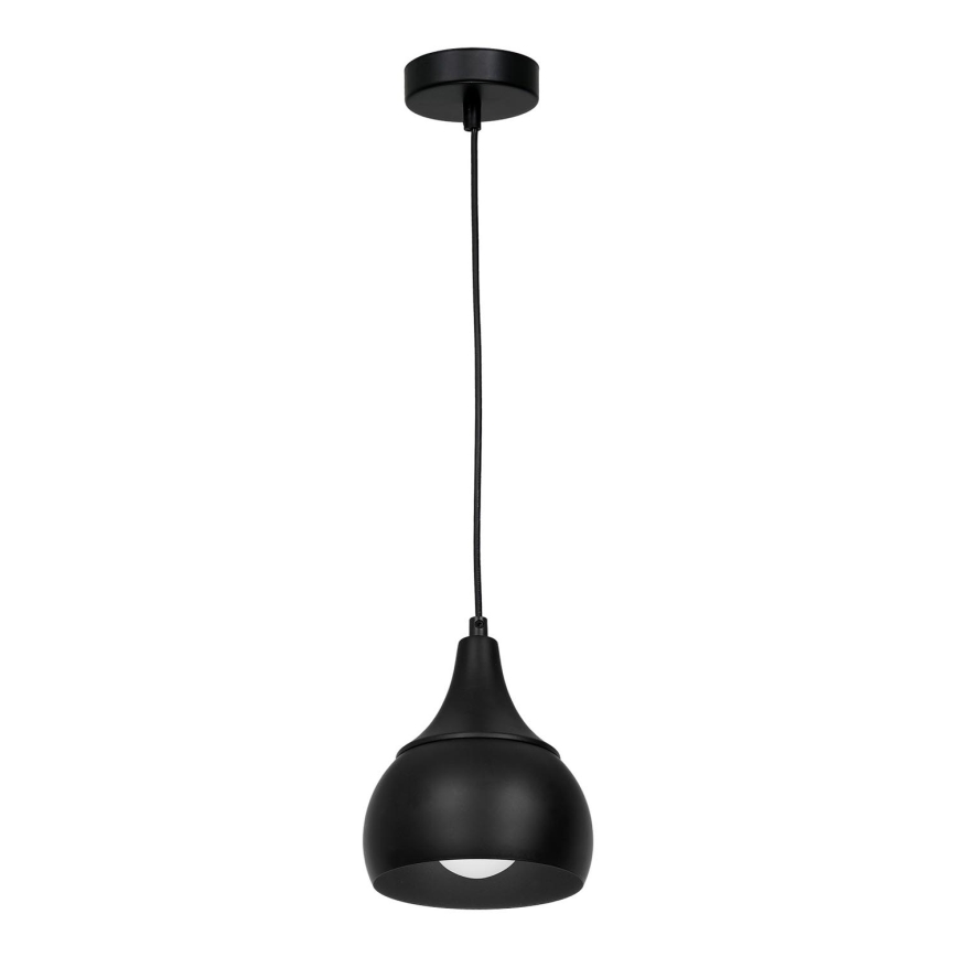 Lámpara colgante AKTAN 1xE27/60W/230V negro