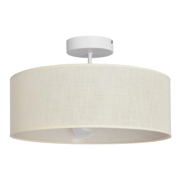 Lámpara colgante ALBA 3xE27/60W/230V color crema