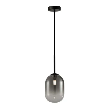 Lámpara colgante ALIAS 1xE14/40W/230V diá. 12 cm negro/gris