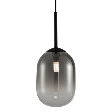 Lámpara colgante ALIAS 1xE14/40W/230V diá. 12 cm negro/gris