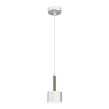 Lámpara colgante ARENA 1xGX53/11W/230V blanco/dorado