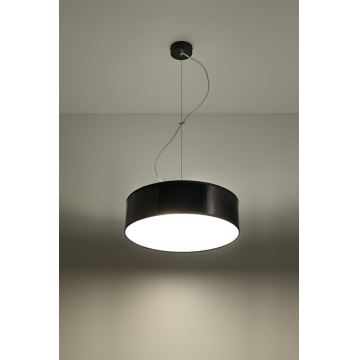 Lámpara colgante ARENA 35 2xE27/60W/230V negro