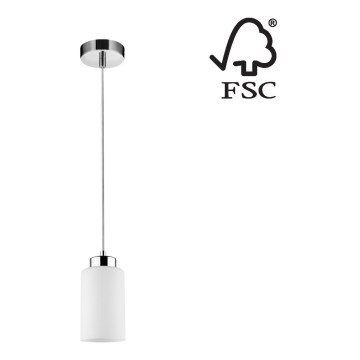 Lámpara colgante BOSCO 1xE27/60W/230V - Certificado FSC