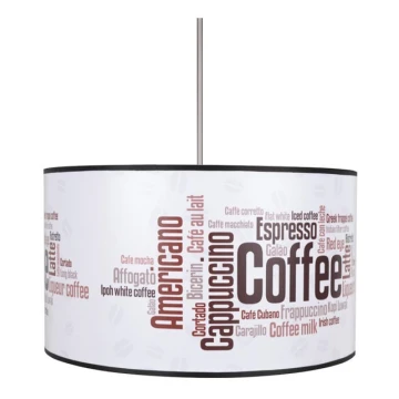 Lámpara colgante COFFEE 1xE27/60W/230V