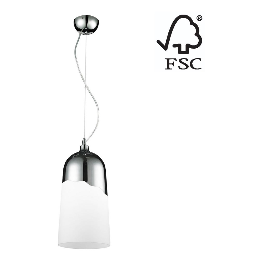 Lámpara colgante DAGA 1xE27/60W/230V – Certificado FSC