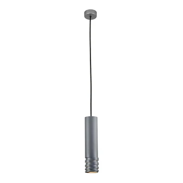 Lámpara colgante DRILL 1xGU10/4W/230V gris