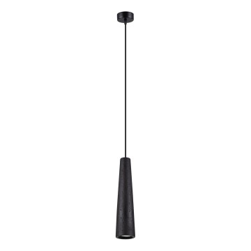 Lámpara colgante ELECTRA 1xGU10/10W/230V concreto/negro