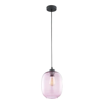 Lámpara colgante ELIO 1xE27/60W/230V rosa