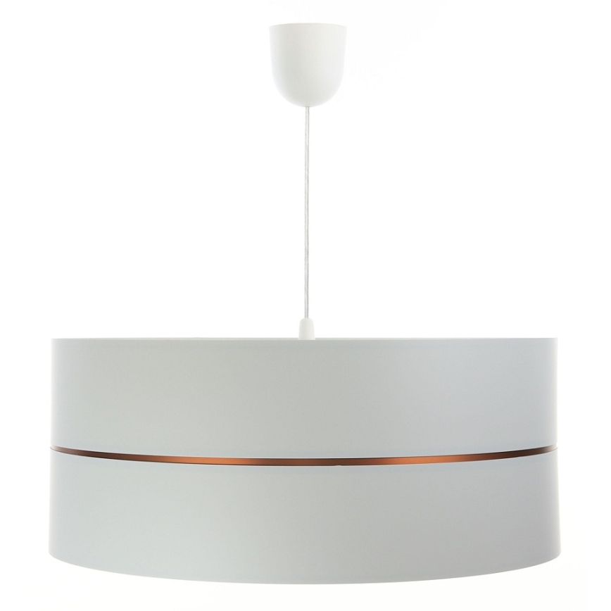 Lámpara colgante GLAM HOME 1xE27/60W/230V diámetro 40 cm blanco