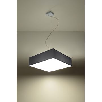 Lámpara colgante HORUS 35 2xE27/60W/230V gris