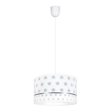 Lámpara colgante infantil PIKKI 1xE27/60W/230V gris