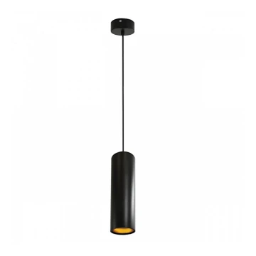 Lámpara colgante LATI 1xGU10/8W/230V negro