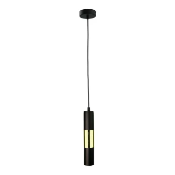 Lámpara colgante MAGNUMA 1xGU10/50W/230V negro/dorado