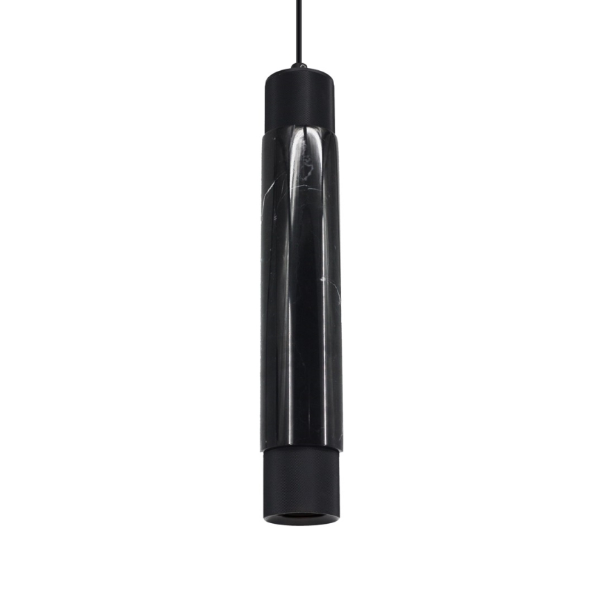 Lámpara colgante MARBLE 1xGU10/8W/230V color negro