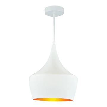 Lámpara colgante MODERN E27/60W blanca