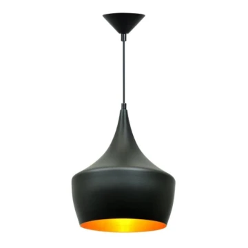 Lámpara colgante MODERN E27/60W negro