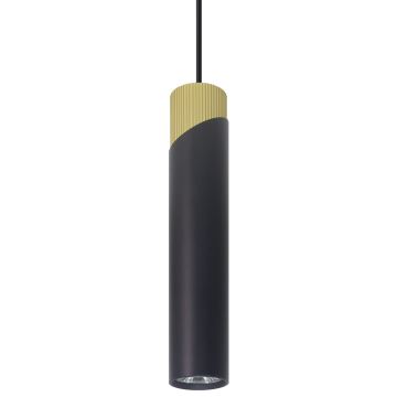 Lámpara colgante NEO 1xGU10/8W/230V negro/dorado