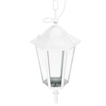 Lámpara colgante para exterior 1xE27/60W/230V IP44 blanco