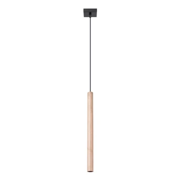 Lámpara colgante PASTELO 1xG9/8W/230V madera