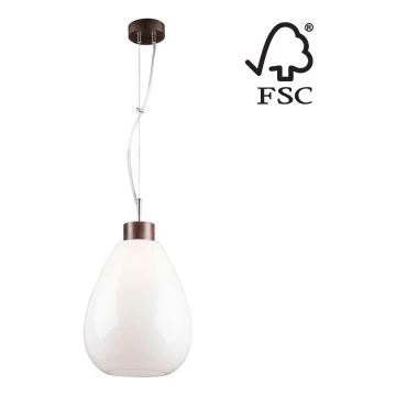 Lámpara colgante PIRO 1xE27/60W/230V - Certificado FSC