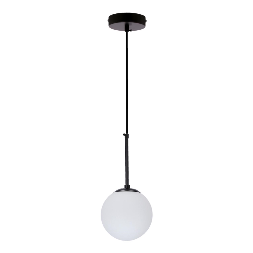 Lámpara colgante POMPEI 1xE27/40W/230V negro