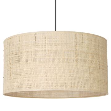 Lámpara colgante RATTAN 1xE27/60W/230V diá. 40 cm ratán