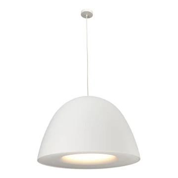 Lámpara colgante REVOLVE 1xE27/11W/230V blanco