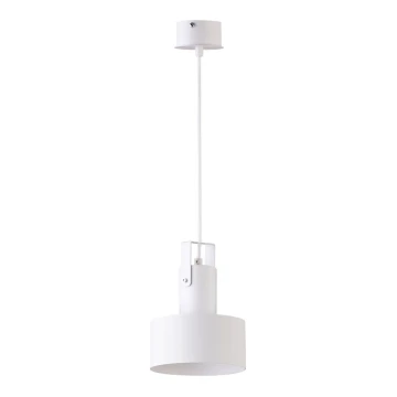 Lámpara colgante RIF 1xE27/60W/230V blanco